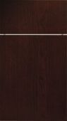 A close up of a brown wooden surface with a white line.
