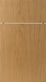 A close up of a piece of wood with a white line on it.