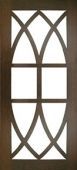 A picture of a window with a geometric design on it.