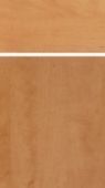 A close up of a piece of wood with a white line on it.