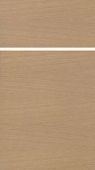 A close up of a piece of wood with a white line on it.