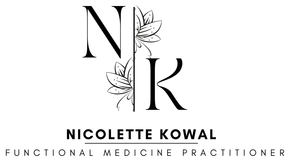 It is a logo for Nicolette Kowal, functional medicine practitioner.