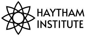 Logo for the Haytham Institute featuring a stylized, eight-pointed geometric star to the left of the black text.