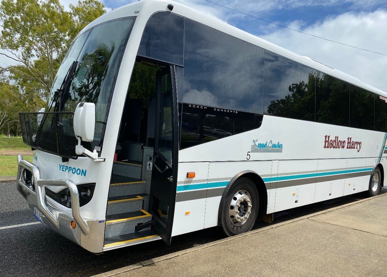 School Bus — Keppel Coaches in Rockhampton, QLD