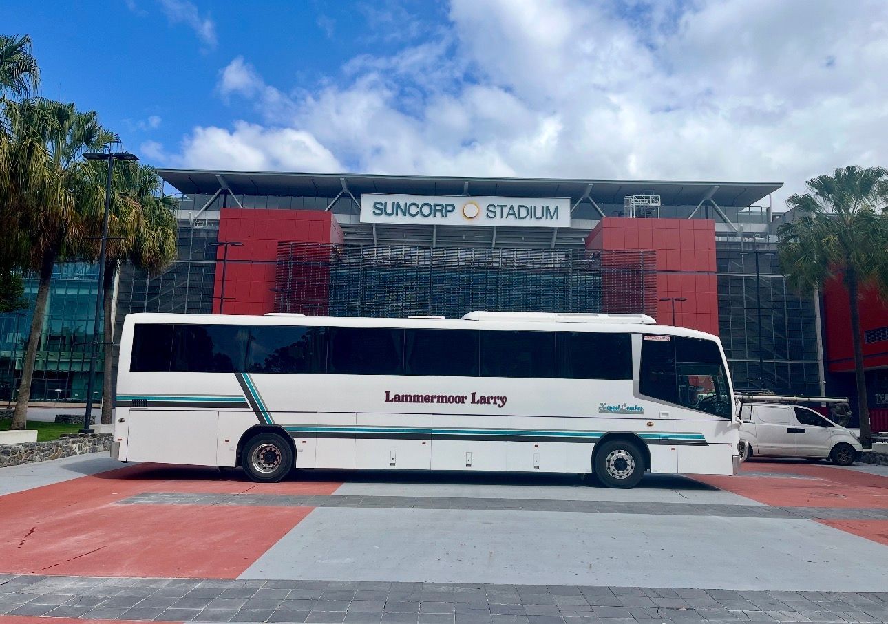 Rear Part of White Van — Keppel Coaches in Rockhampton, QLD