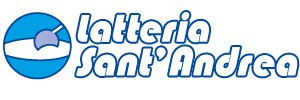 Logo per la Lotería Sant Andreu con icona circolare blu e bianca e testo stilizzato.