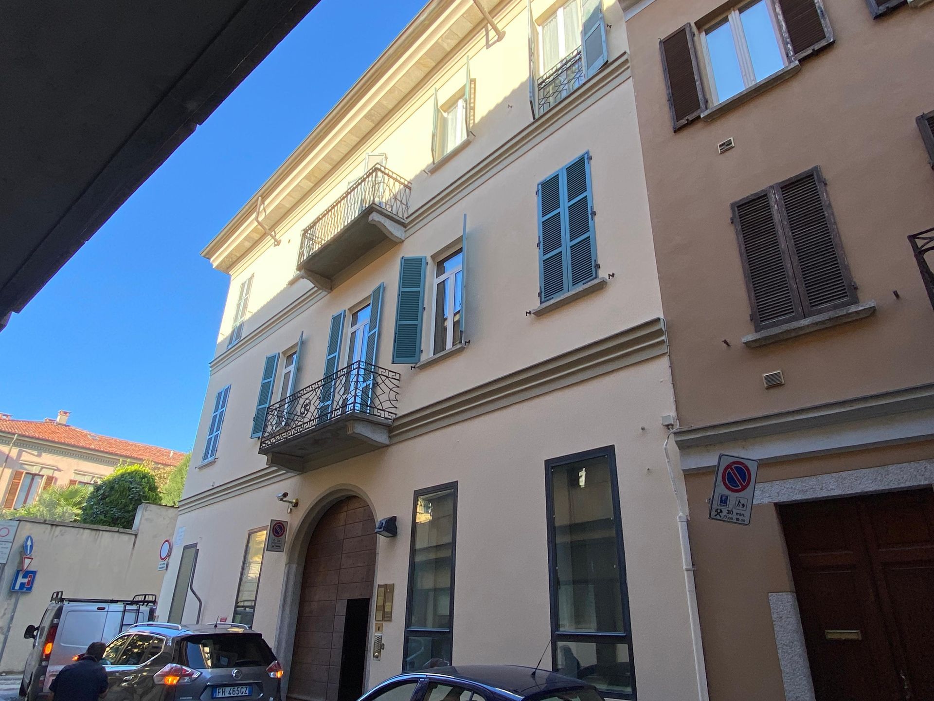 dopo efficientamento energetico e nanocappotto nel centro storico a novara