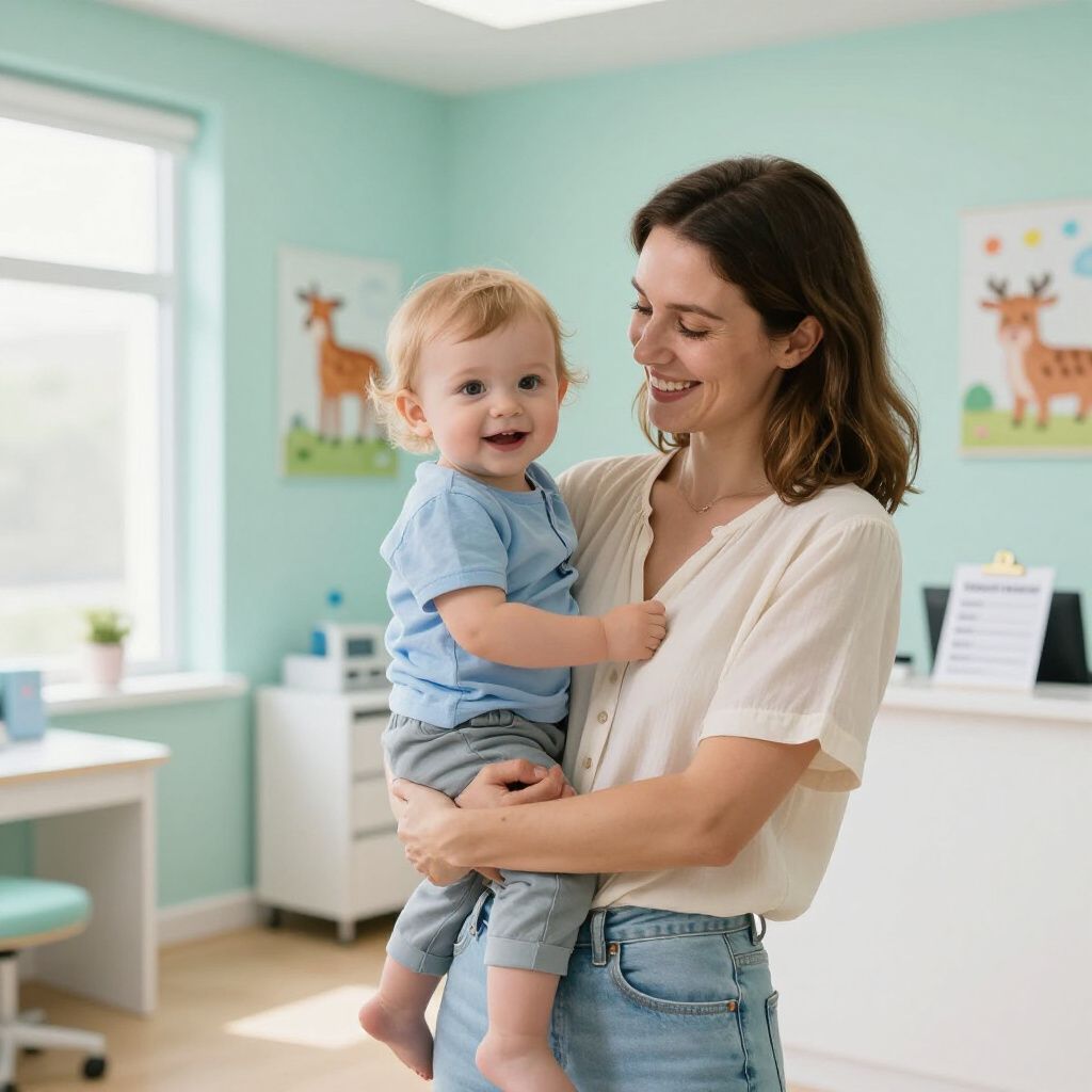 picture of mother holding an infant