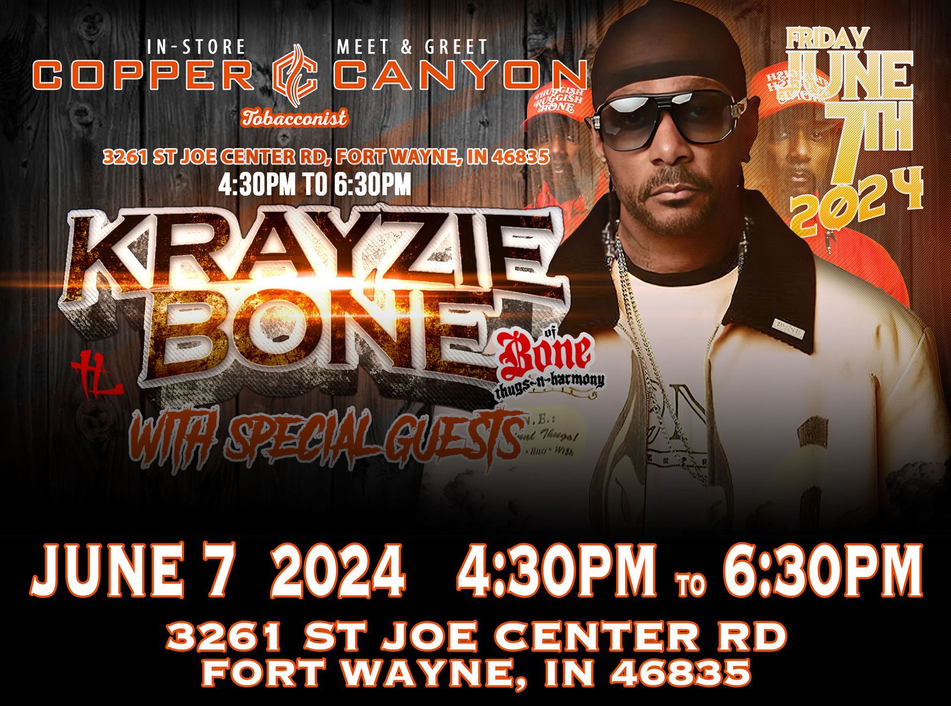 Krazie Bone Meet & Greet