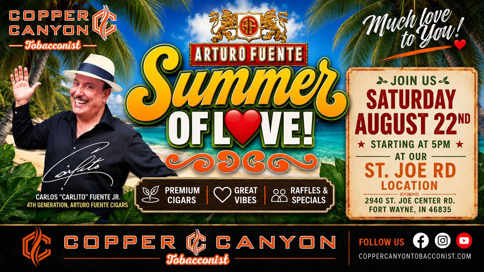 Fente Cigars Summer of Love Fort Wayne