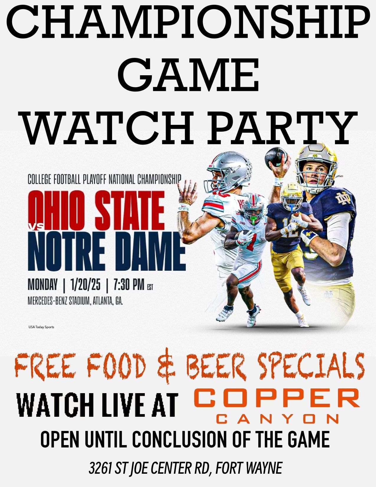 National Championship Party