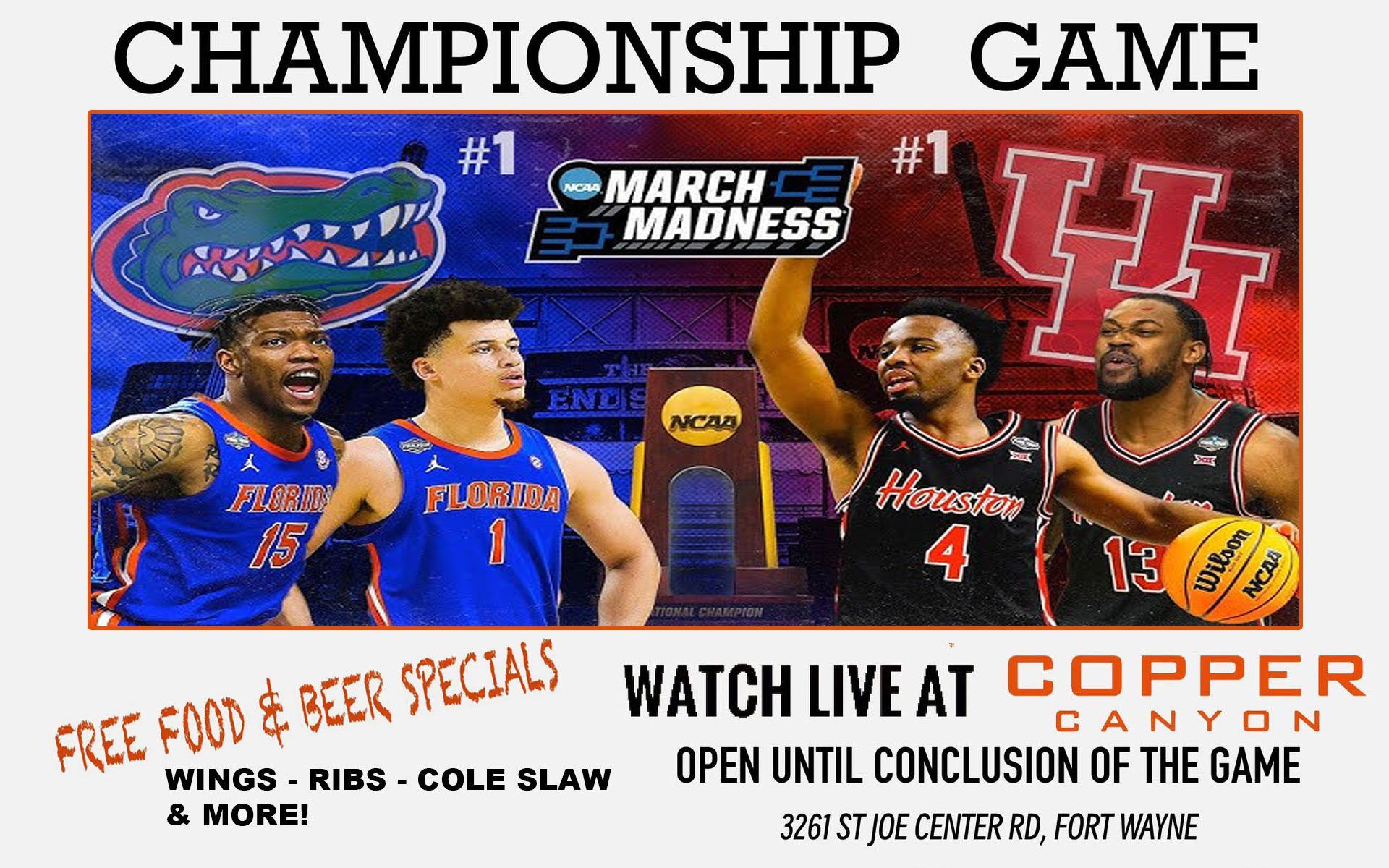 NCAA Championship Game Watch Party