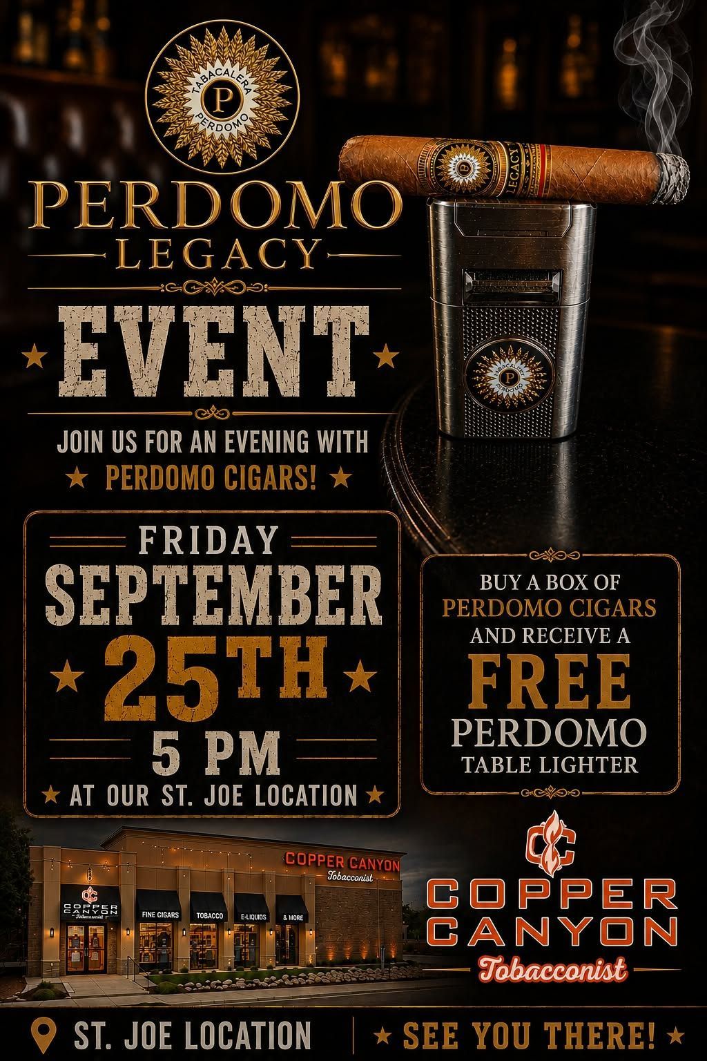 Perdomo Legacy Cigars Event