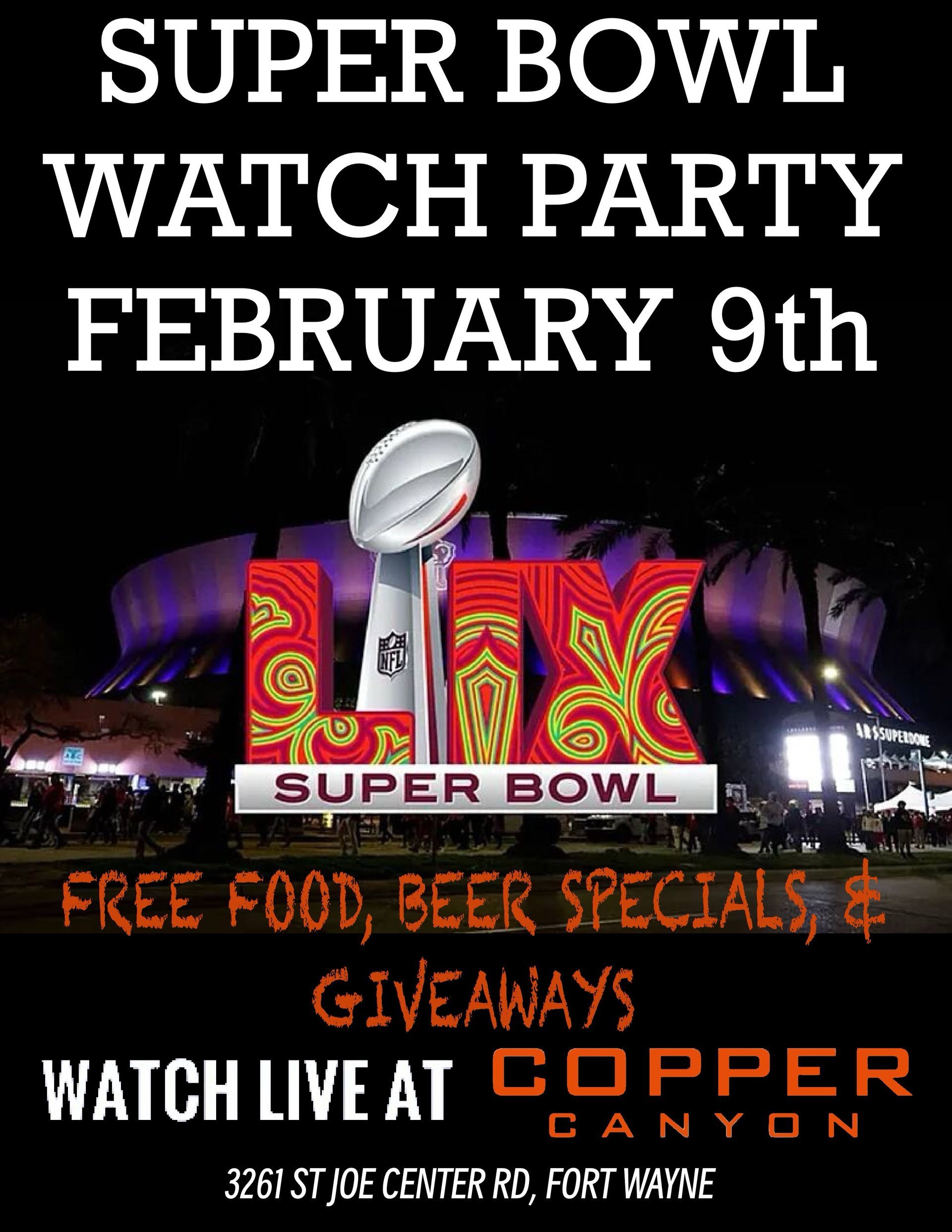 Super Bowl Watch Party