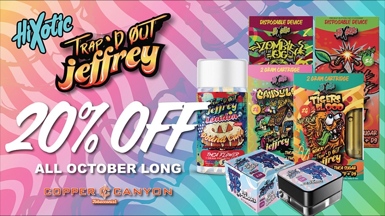 20% Off Hixotic Entire Month Of October