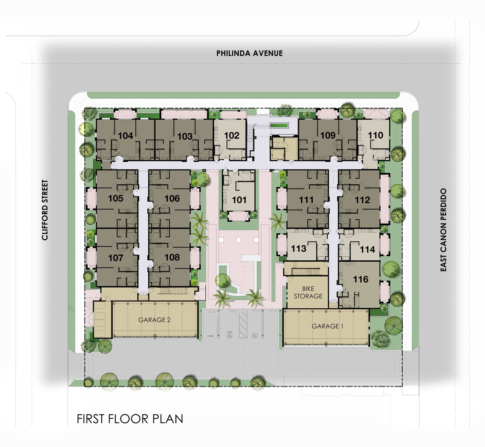 Property Site Plan | Plaza Riviera