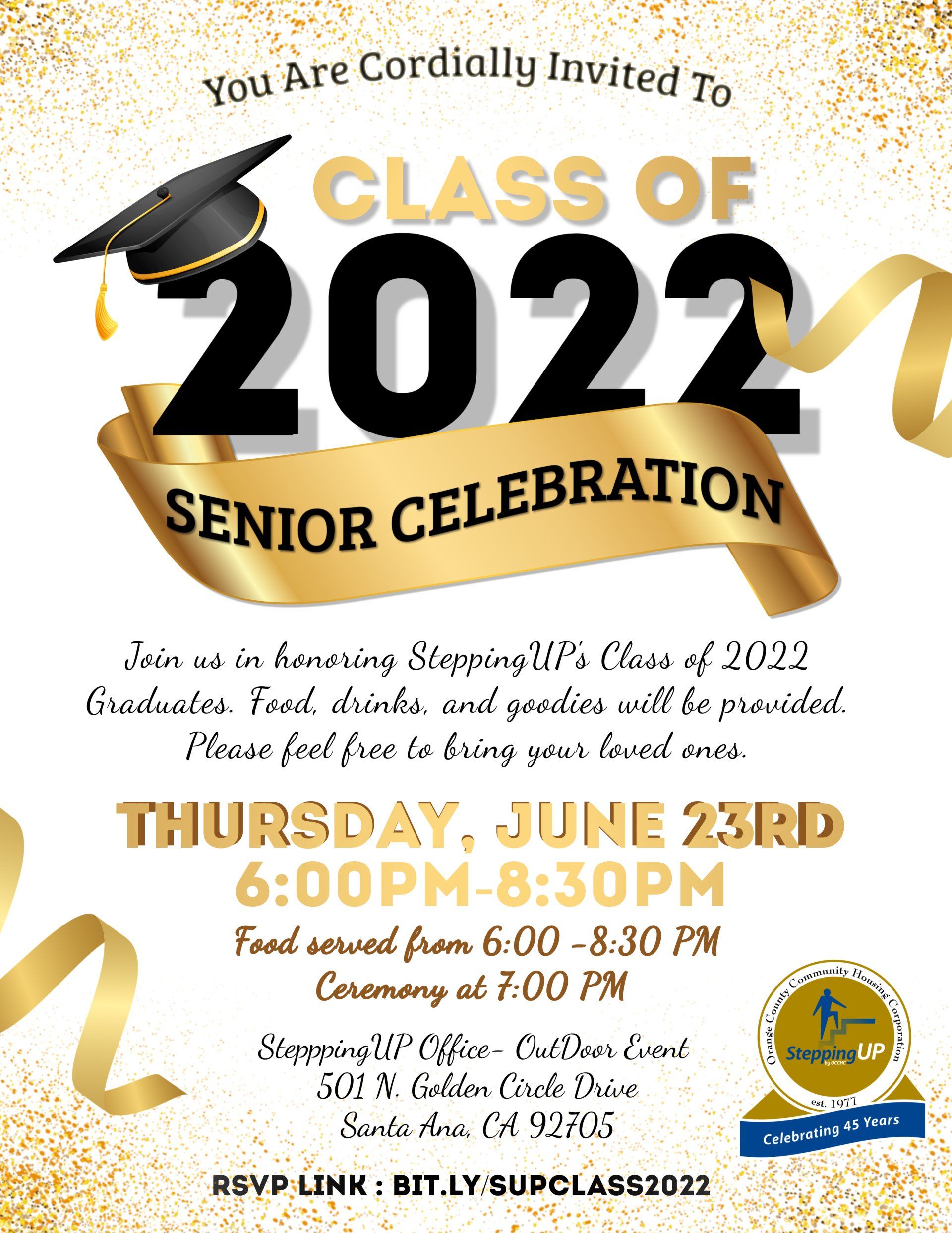 OCCHC Cap Graduate Event 2018
