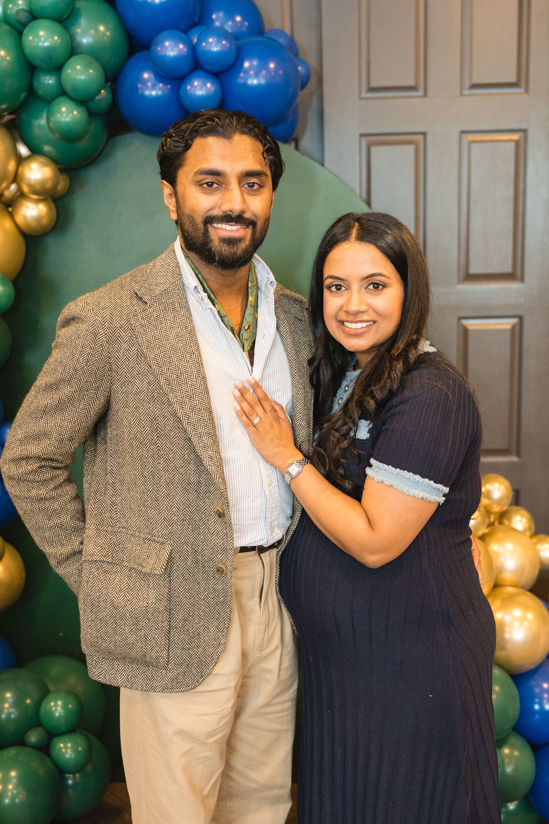 Family and guests celebrating together at a private milestone event