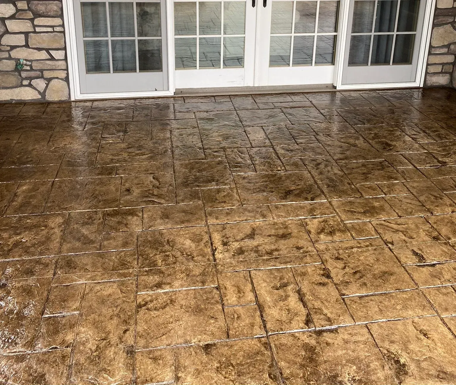 Water proof sealer effects