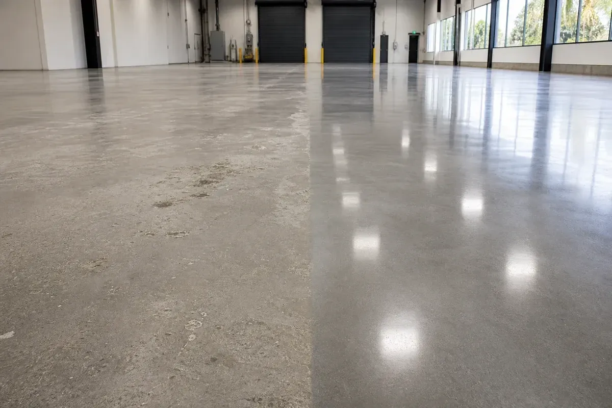 Water proof sealer effect