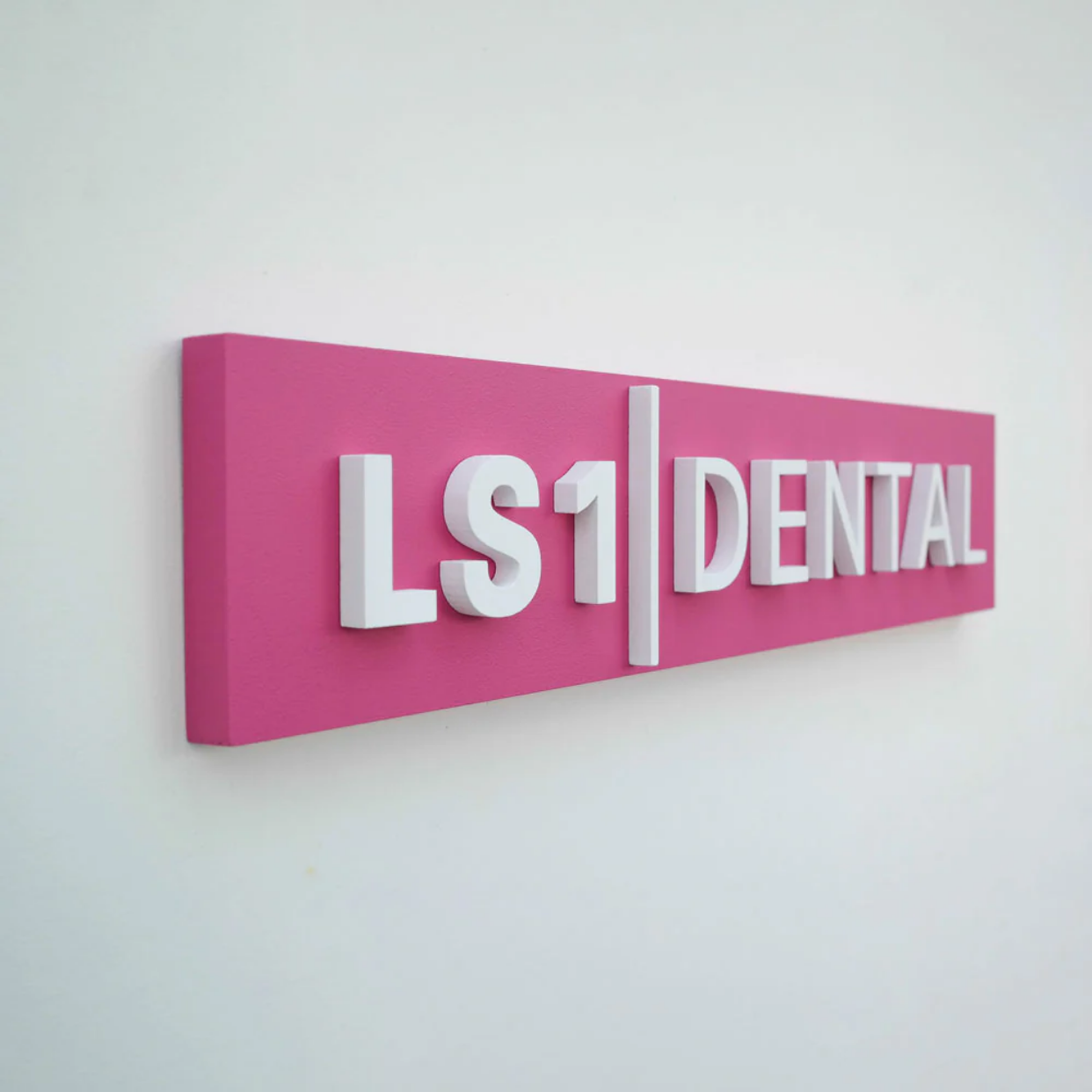 printed shop sign