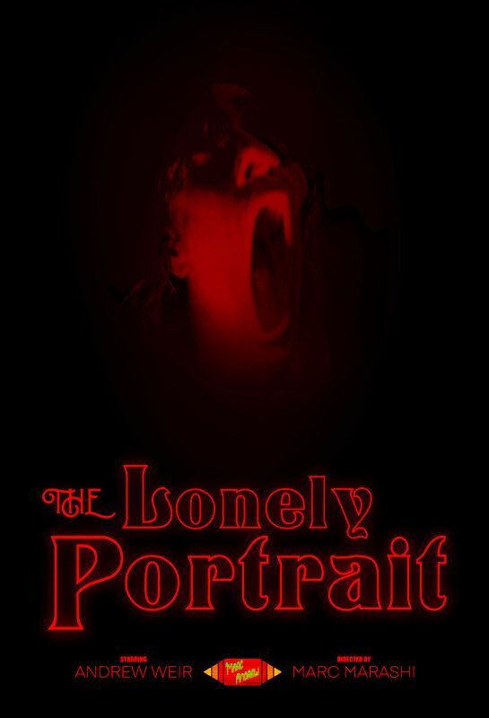 Red neon title card