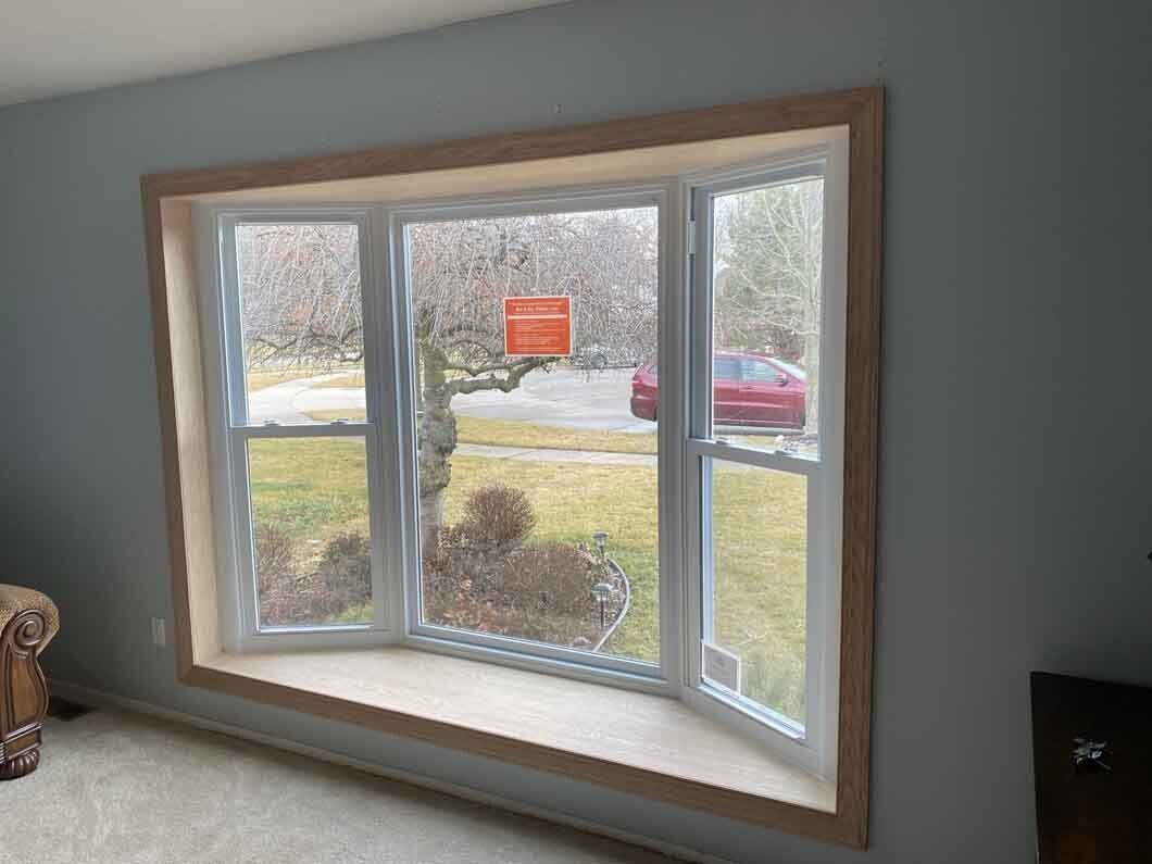a window in a room.