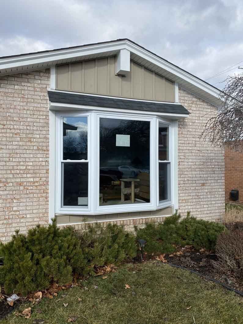 a house with a window.