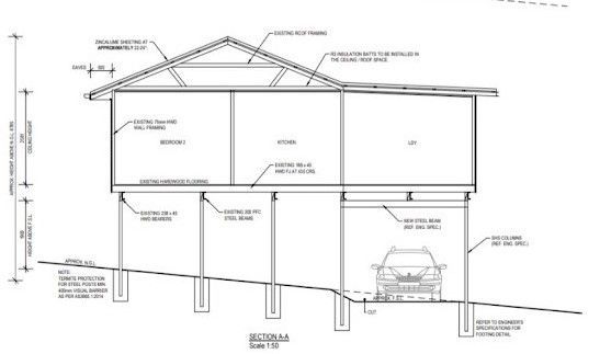 Construction set-outs and certifications
