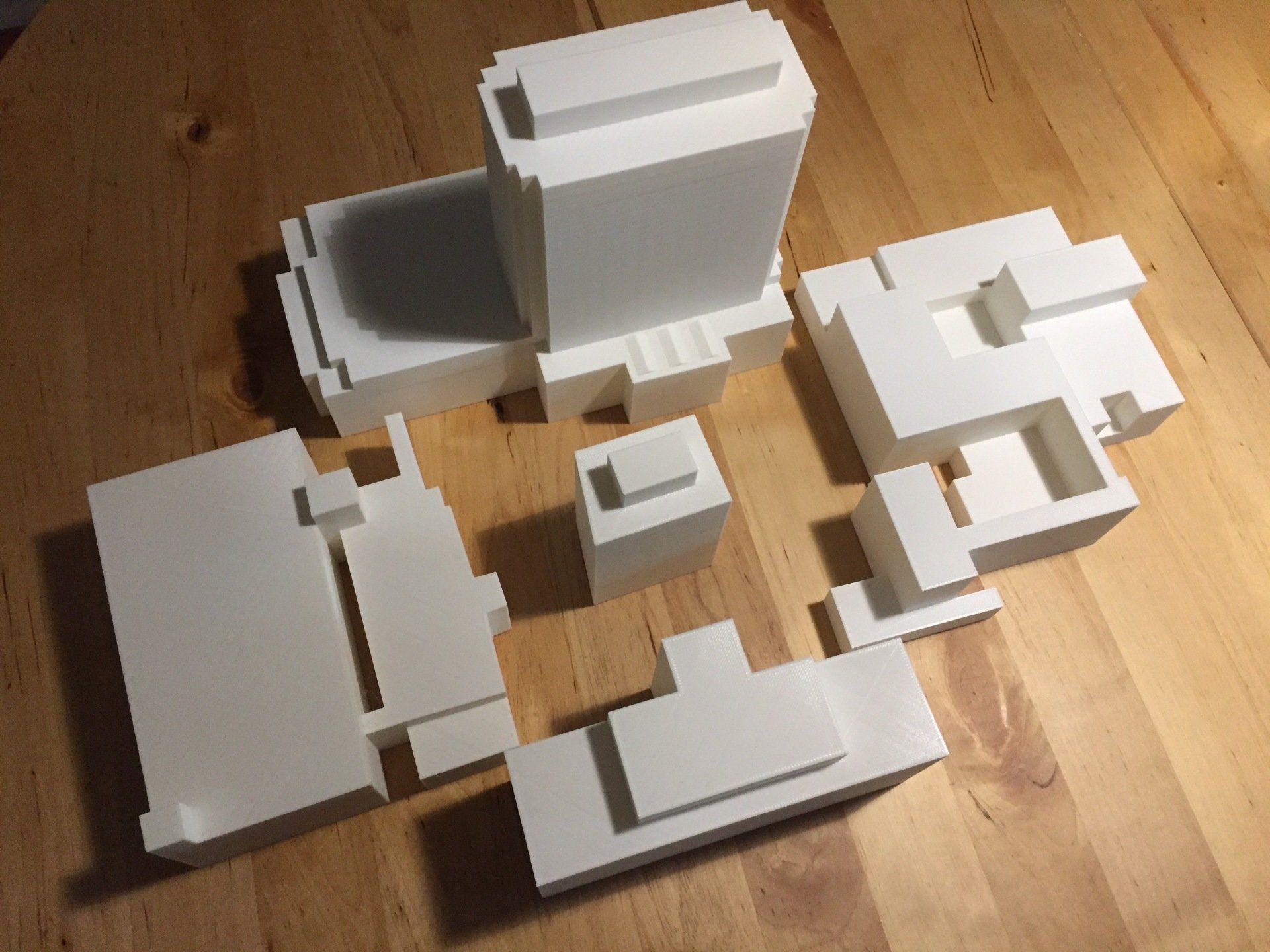 3d prints of buildings