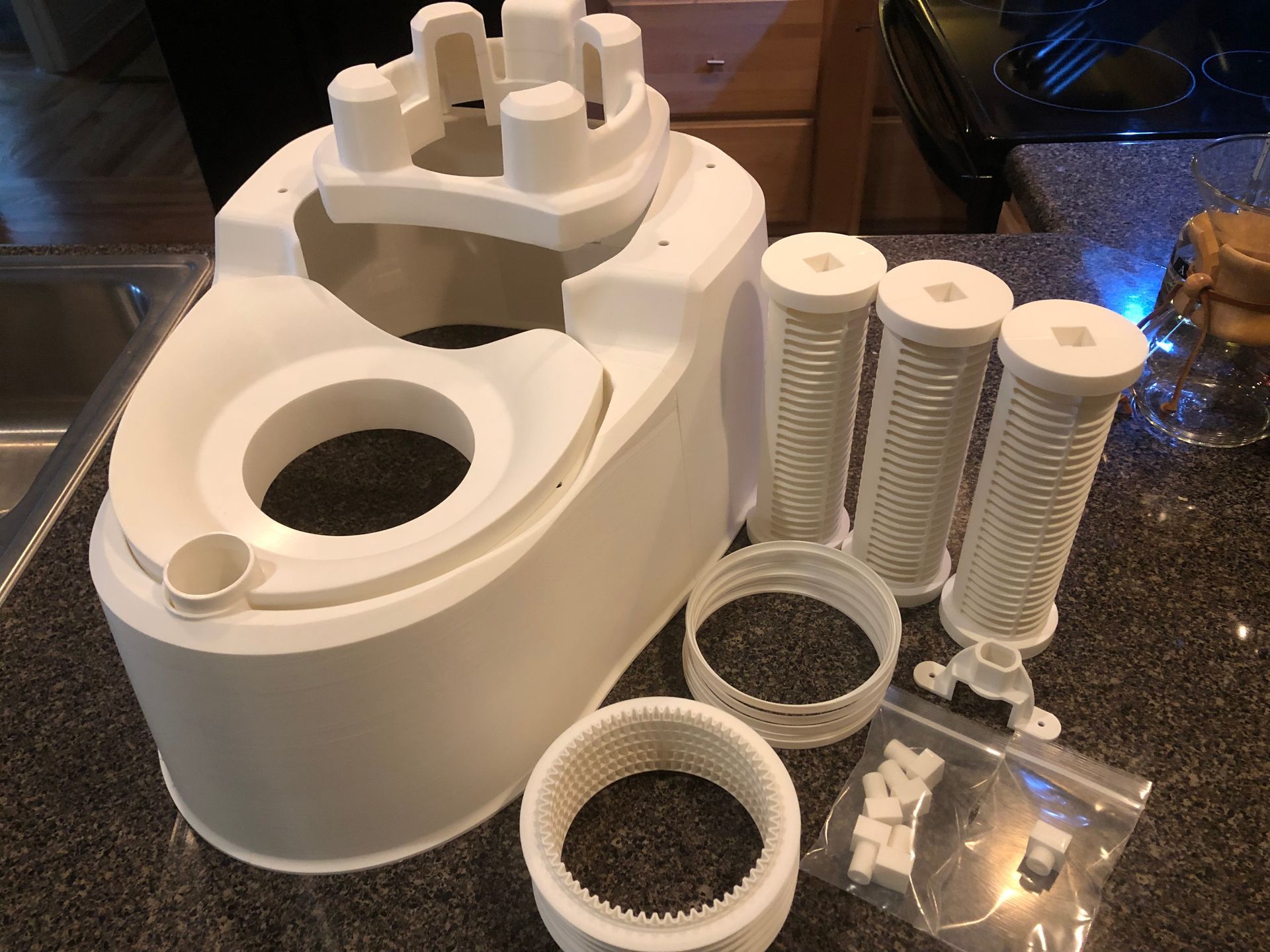 Prototype print of Pet Station Outdoors