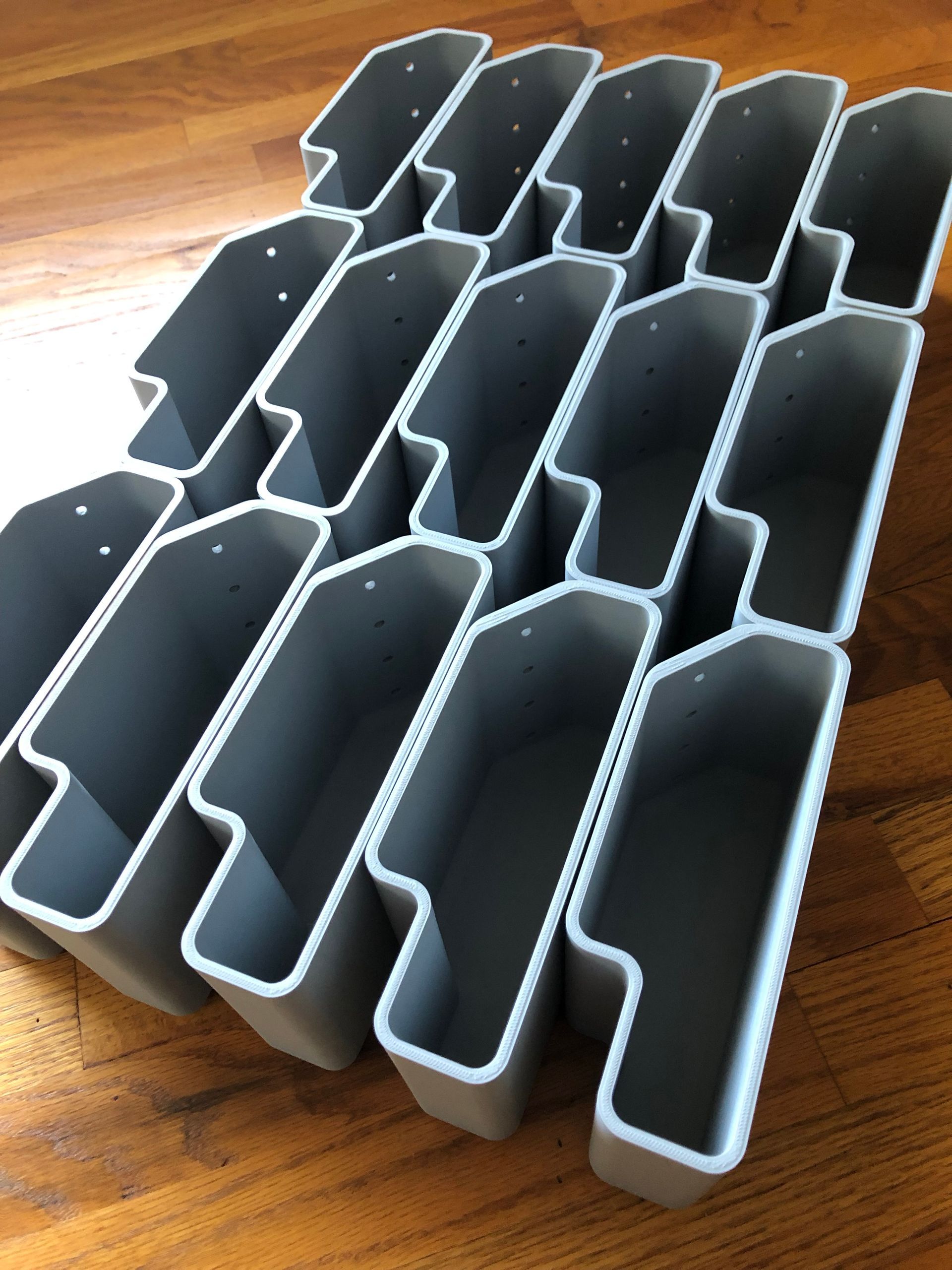 3d printed bins for assembly line