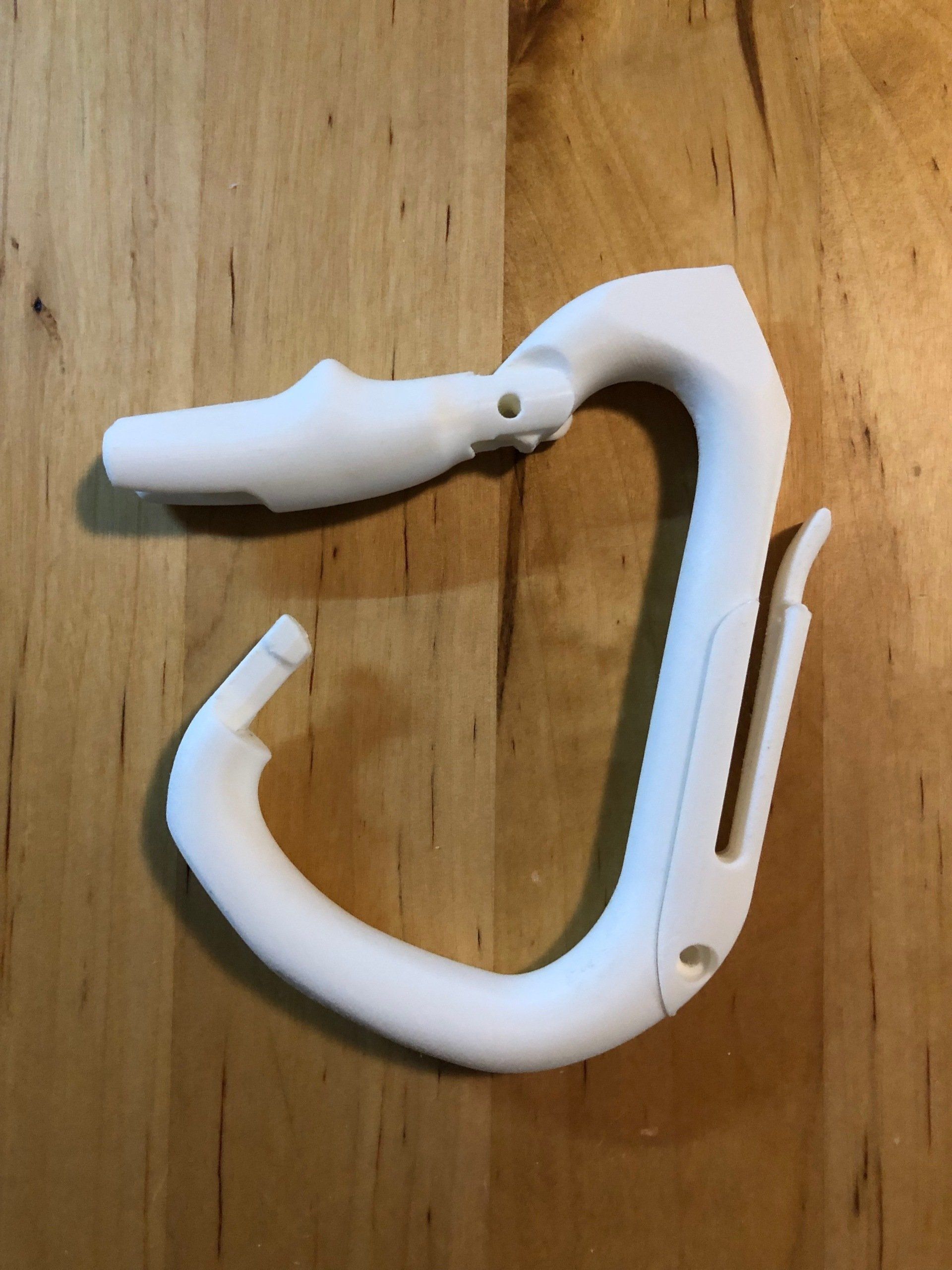 Carabiner 3d prototype