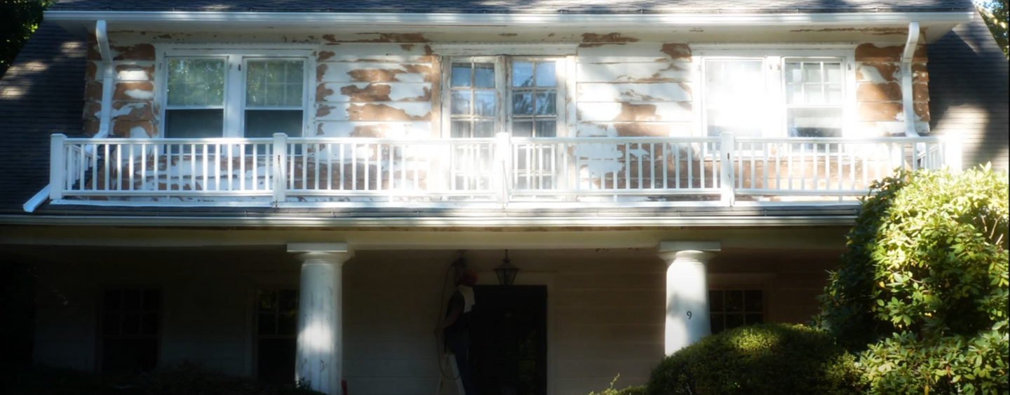 before picture of exterior of a house