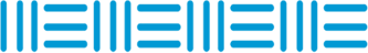 a row of blue lines on a white background 