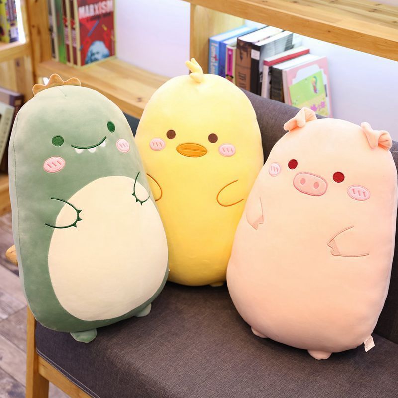 你睡了嗎 學生 專用 可愛 抱枕 Are you asleep? Cute student-sized throw pillow.