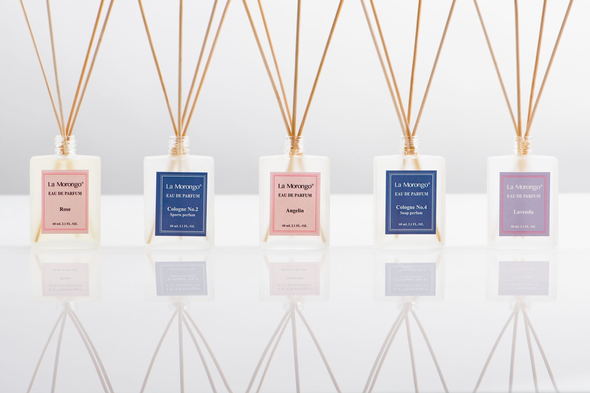 法國五瓶擴香竹組合 Five Items Bamboo Diffuser Combination,Fragrance Spray,Gentle Scent,Nature,Relax