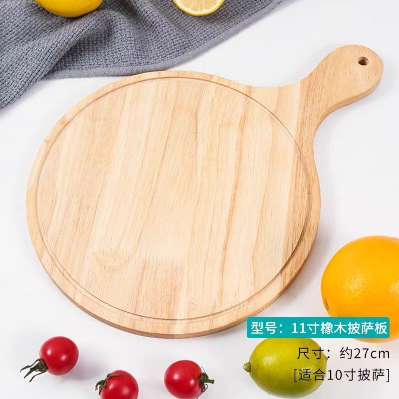 大樂木居 外銷日本 圓形手把款 原木砧板 餐具 餐盤 一入 Dale Muju Natural Wood Cutting Board (Round Handle Style) – Export Quality (Japan) – Tableware/Serving Platter – Single Piece