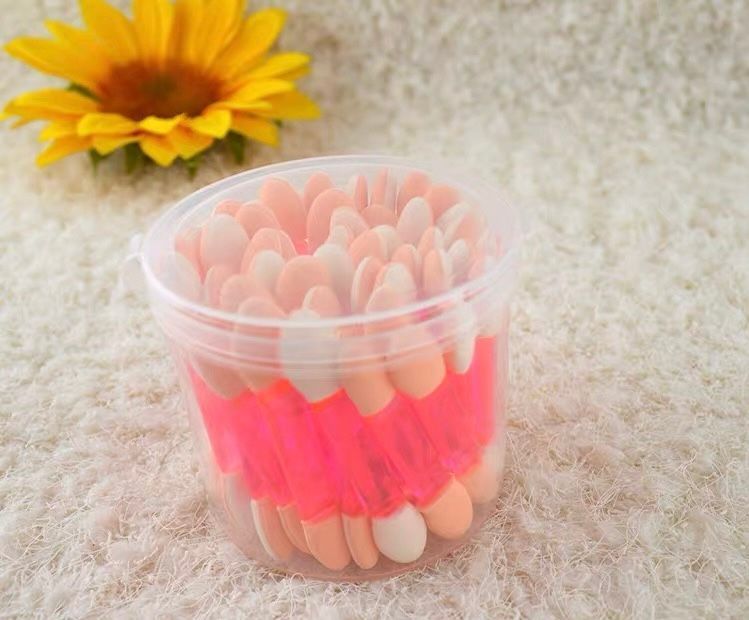 眼影 鼻影 拋棄式 化妝棒 50支 粉紅色 White, Durable, Replacement, make up tool