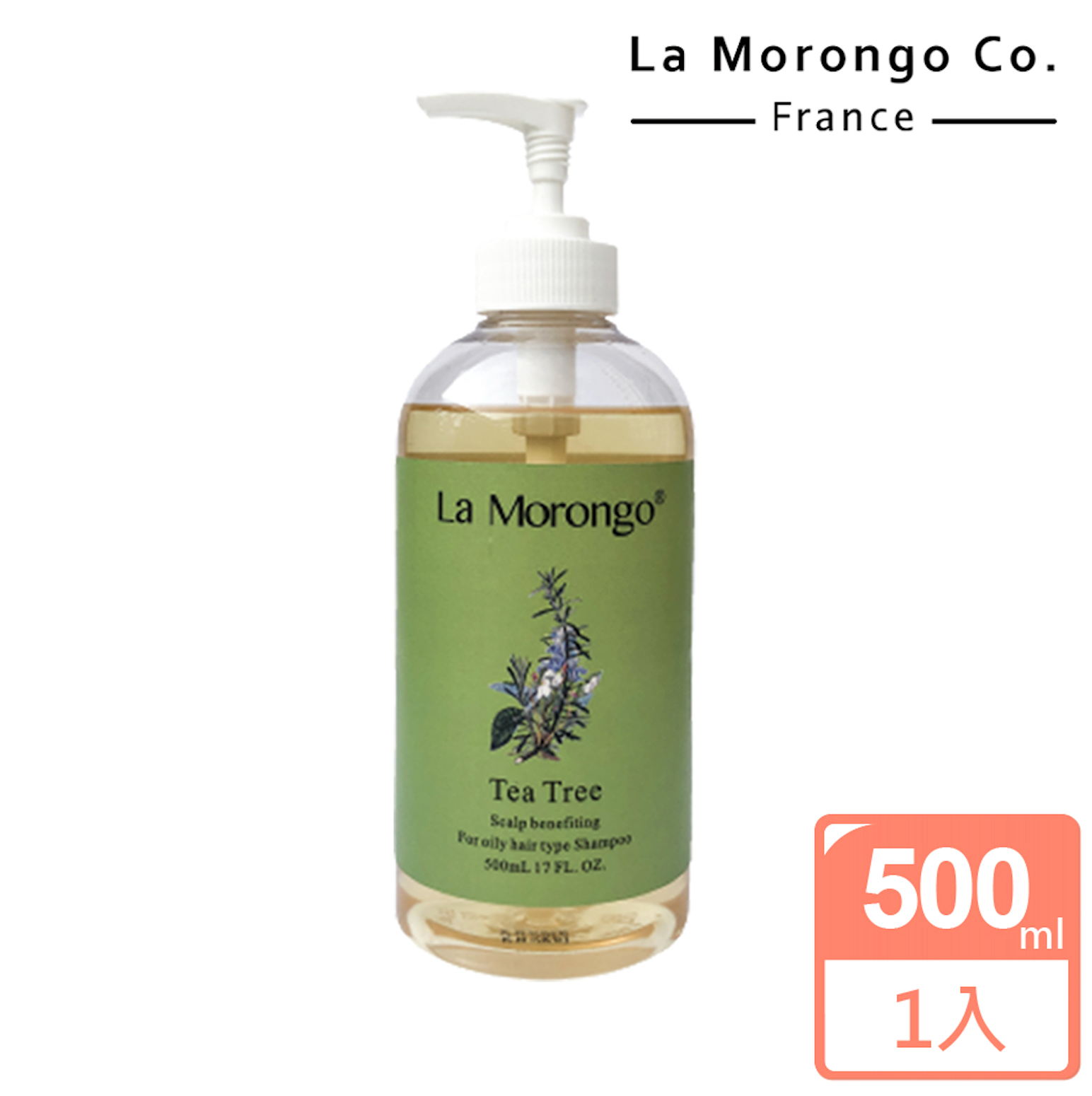 茶樹洗髮精 500mL La Morongo Tea Tree Shampoo 500mL