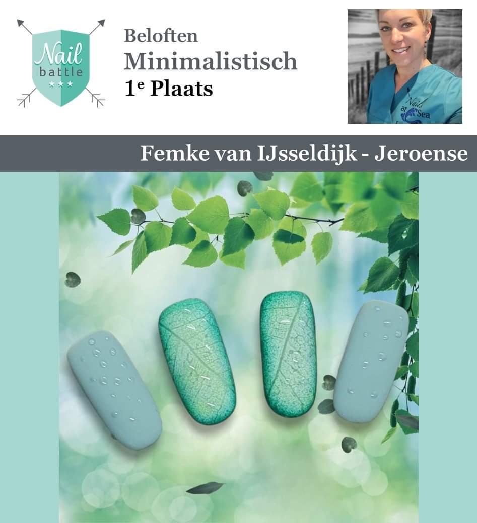Een poster met een foto van een vrouw en de tekst beloften minimalistisch