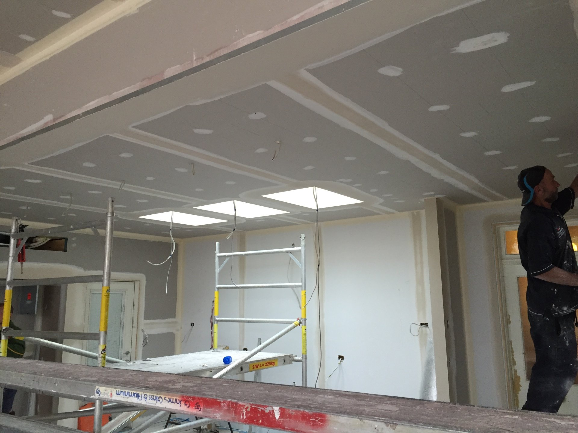 dry plastering