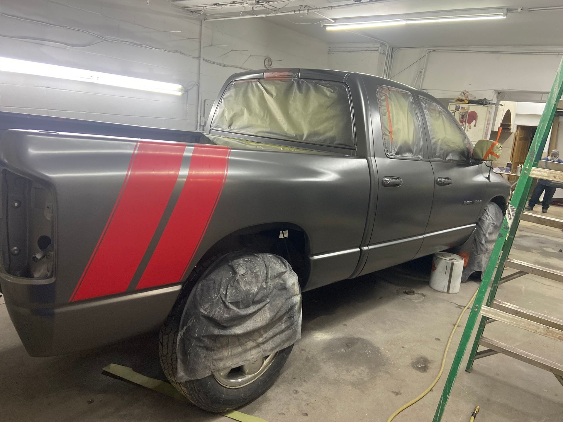Red Pickup — Chicago, IL — Ecuamex Autobody Inc.