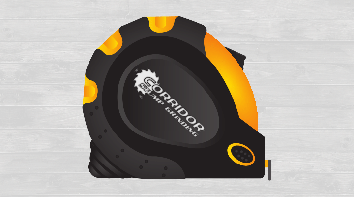 Measuring Tape — Iowa City, IA — Corridor Stump Grinding
