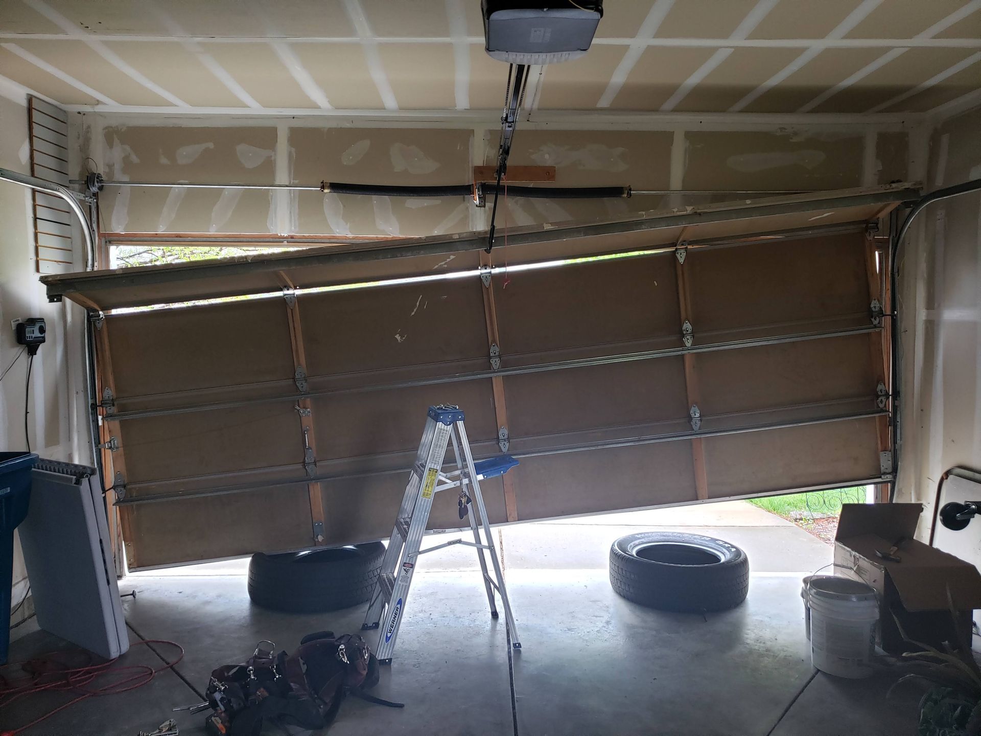 garage door realignment