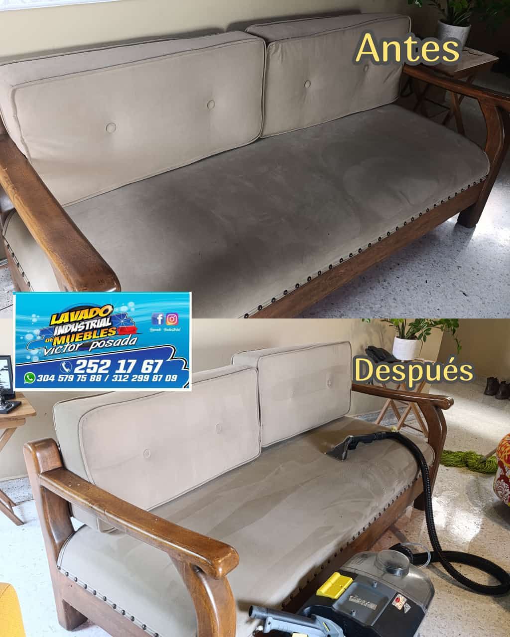 Lavado Industrial De Muebles Víctor Posada