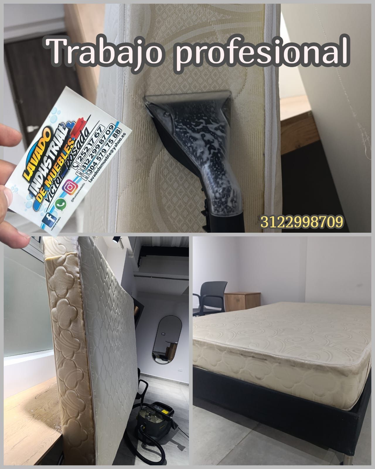 Lavado Industrial De Muebles Víctor Posada