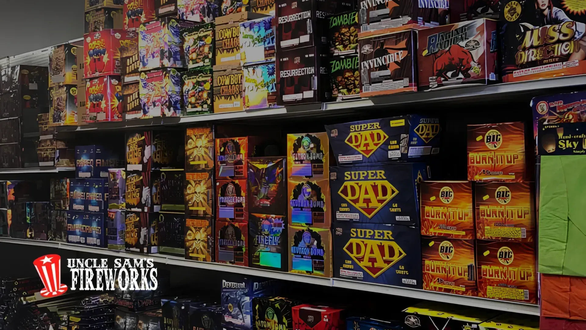 Uncle Sam's Fireworks Inventory