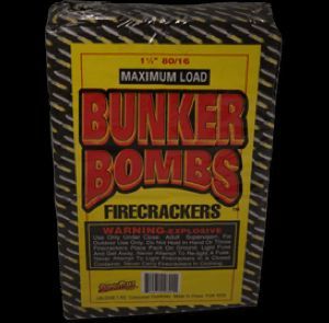 BUNKER BOMB FIRECRACKERS-HALF BRICK