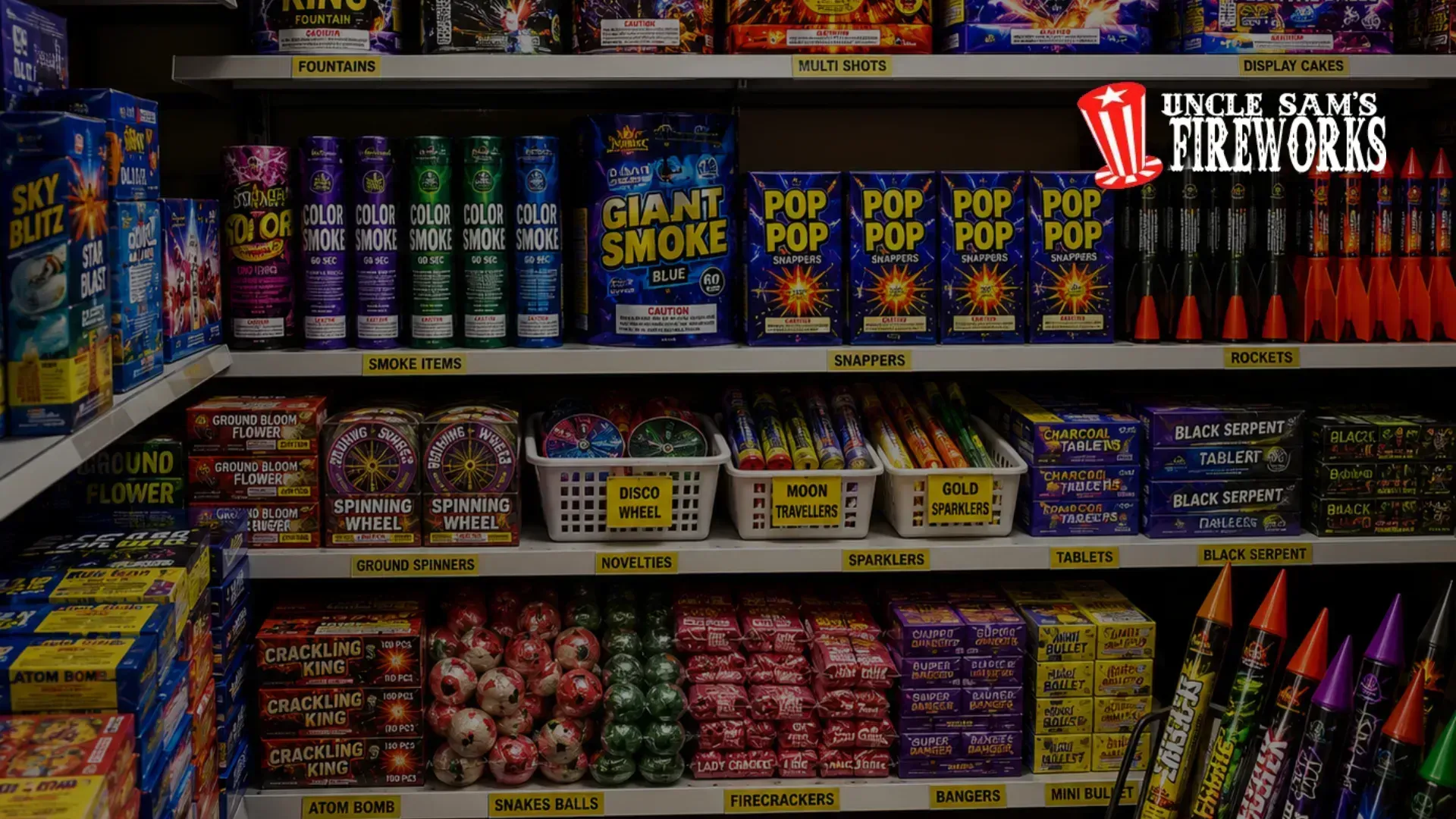 Black Cat Fireworks Inventory